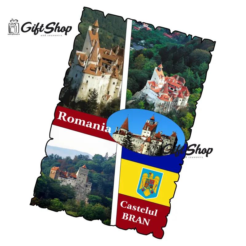 Castelul bran romania, magnet frigider mgs174v